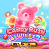 Candy Rush Wilds 2 slot game image from Okebet