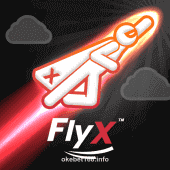 FlyX slot game image from Okebet